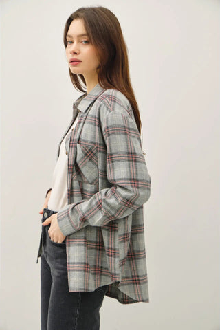 Ultra Soft Plaid Button Up