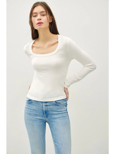 Basic Scoop Neck Top