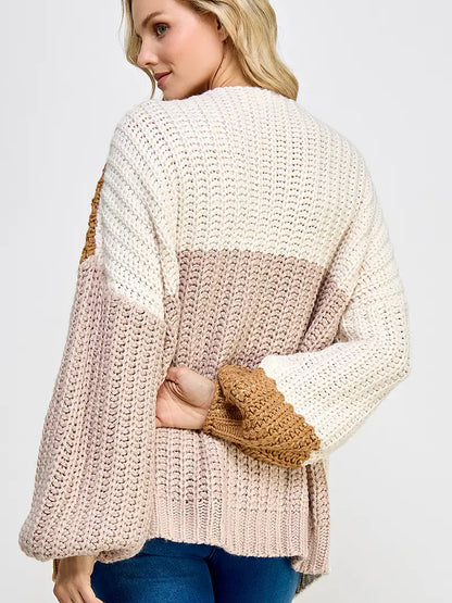 Arbor Lane Chunky Knit Cardigan