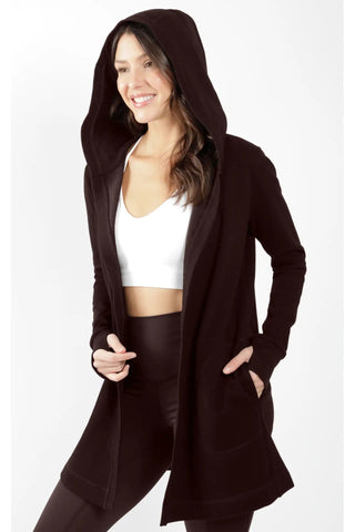 Butter Fleece Hoodie Cardigan