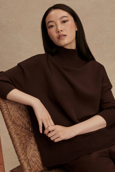 Barker High-Neck Sweat