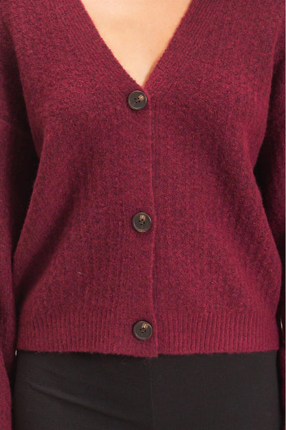 woman in cardi