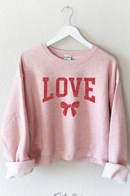 Love Bow Sweatshirt