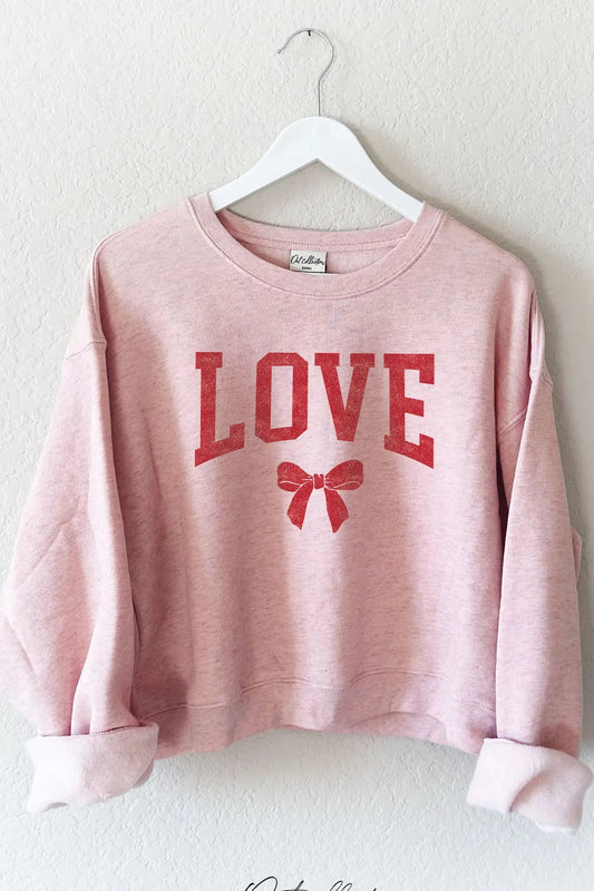 Love Bow Sweatshirt