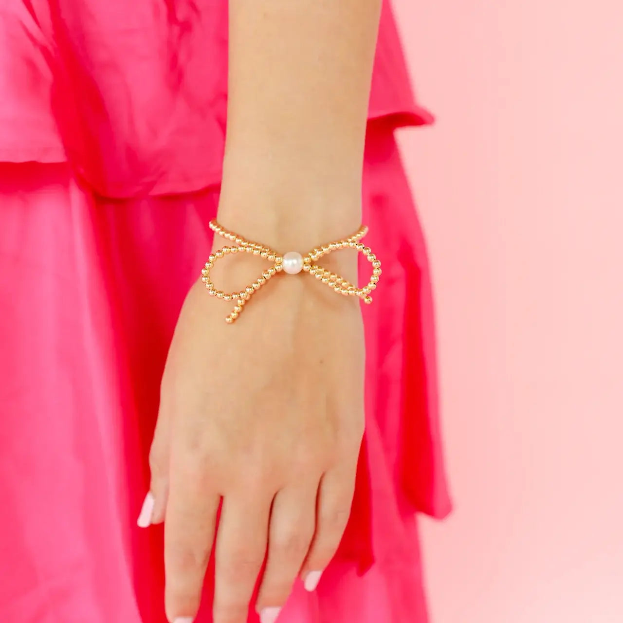 Gold Bow Bracelet