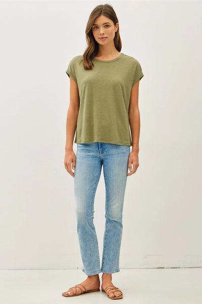 Weekend Linen Tee