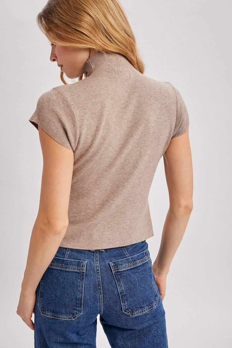 Everyday Mock Neck Knit