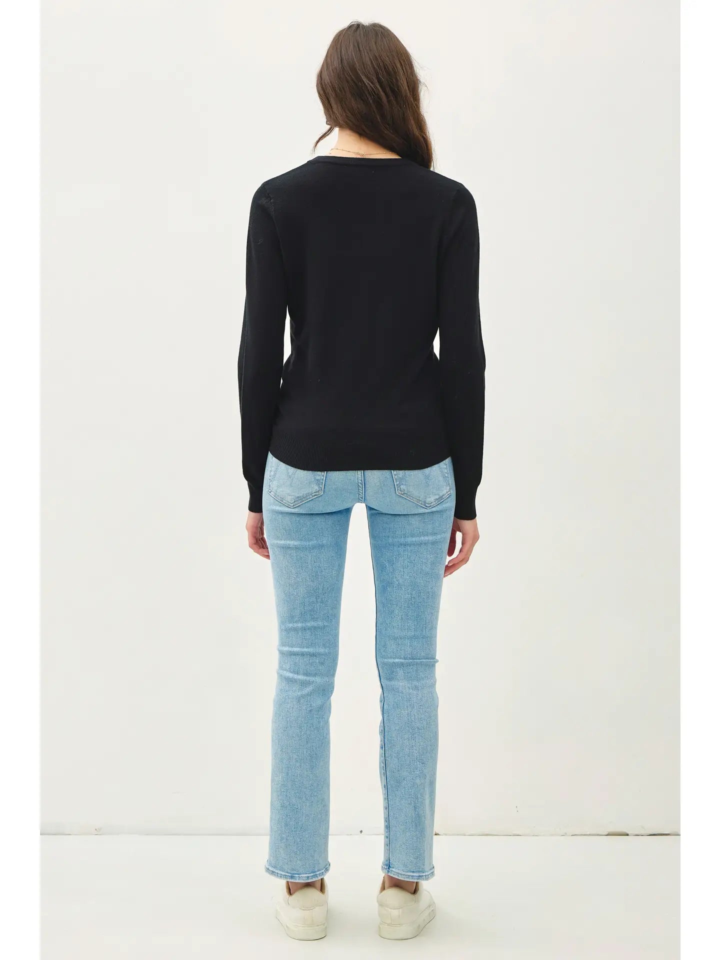 Viscose Soft Knit Sweater