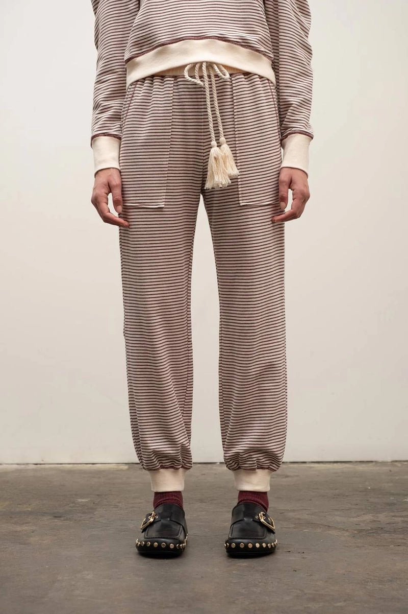 Striped Contrast Pant