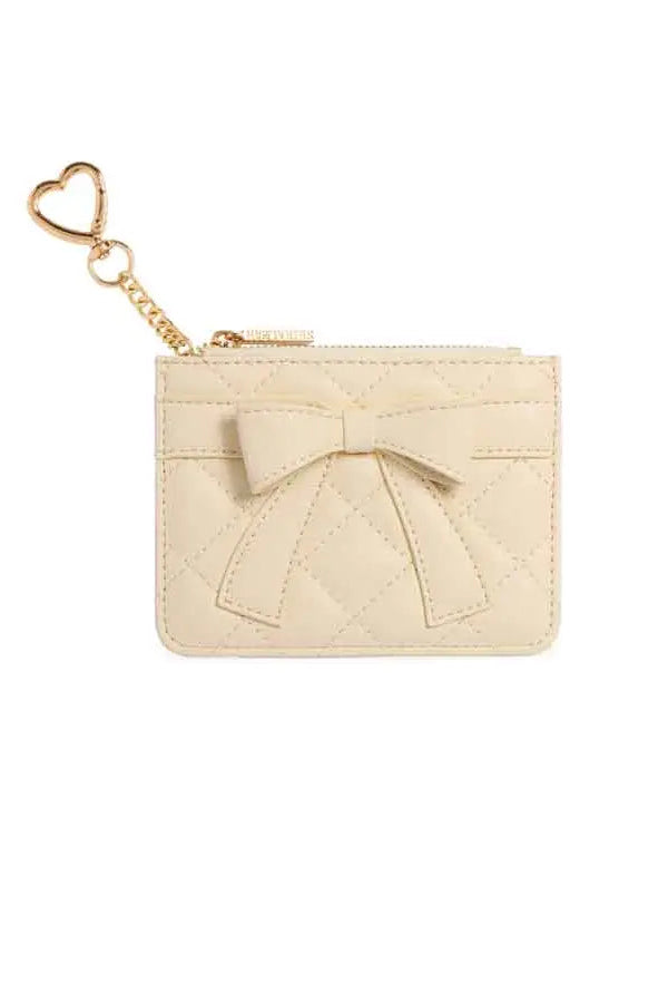 Quilted Bow Card Case