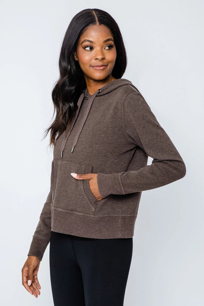 Lux Fleece Stone Wash Hoodie Sweatshirt