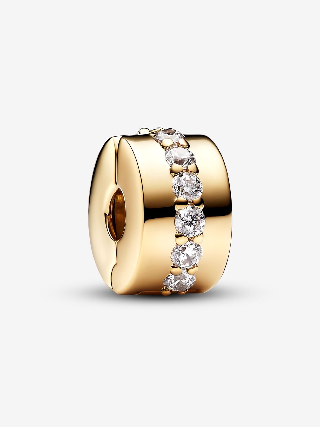 Pandora Clear Sparkling Row Clip Charm