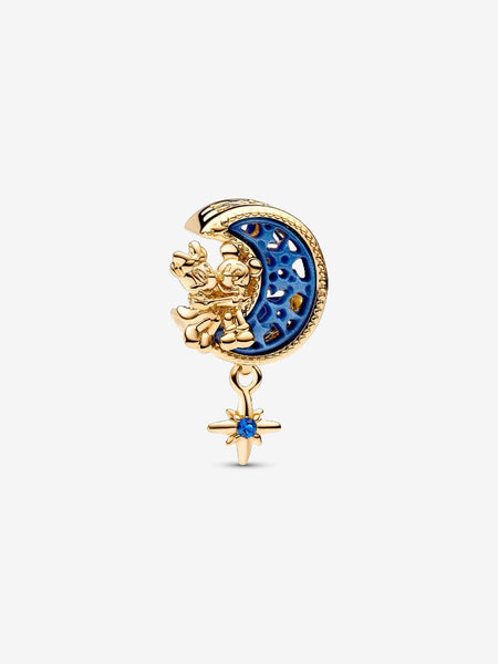 Pandora Disney Mickey Mouse & Minnie Mouse Crescent Moon Charm