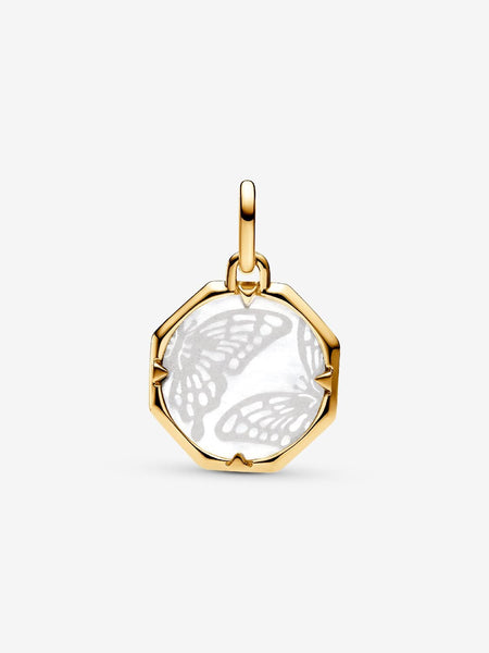 Pandora ME Pearlescent Butterfly Medallion Charm