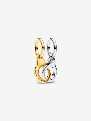Pandora Openable & Splittable Handcuffs Dangle Charm