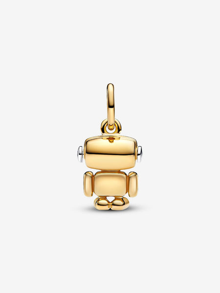 Pandora Spinnable Face Robot Dangle Charm