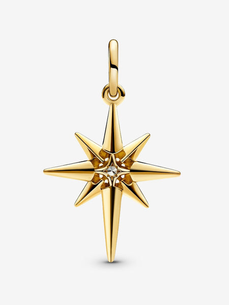 Pandora Sparkling North Star Dangle Charm
