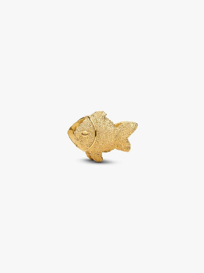 Textured Fish Mini Charm