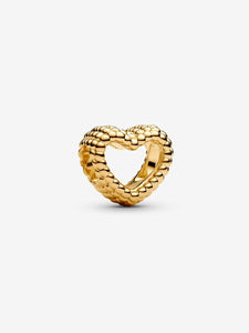 Pandora Beaded Open Heart Charm