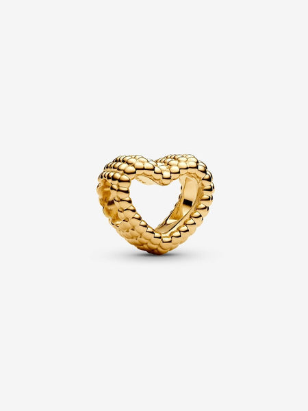 Pandora Beaded Open Heart Charm