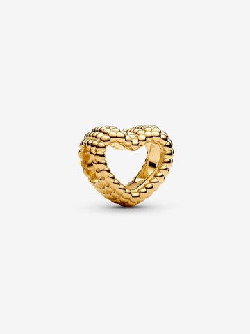 Pandora Beaded Open Heart Charm