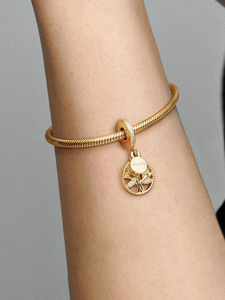 Pandora Sparkling Family Tree Dangle Charm