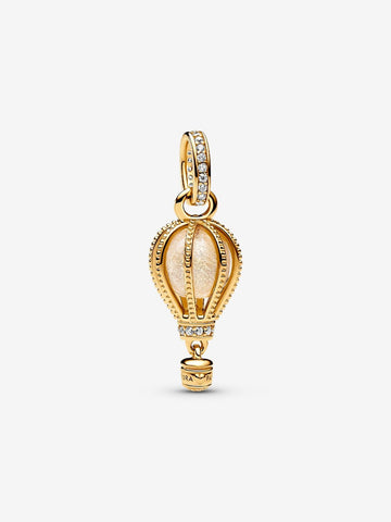 Pandora Sparkling Clear Hot Air Balloon Dangle Charm