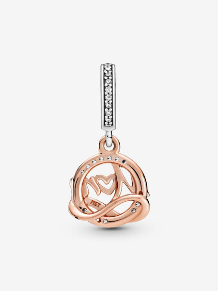 Pandora Two-tone Mom Dangle Charm