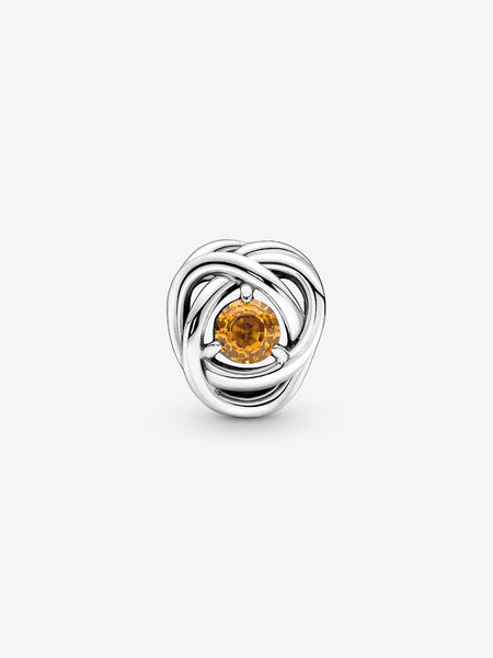 Pandora November Honey Eternity Circle Charm