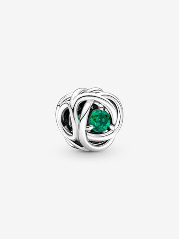 Pandora May Green Eternity Circle Charm