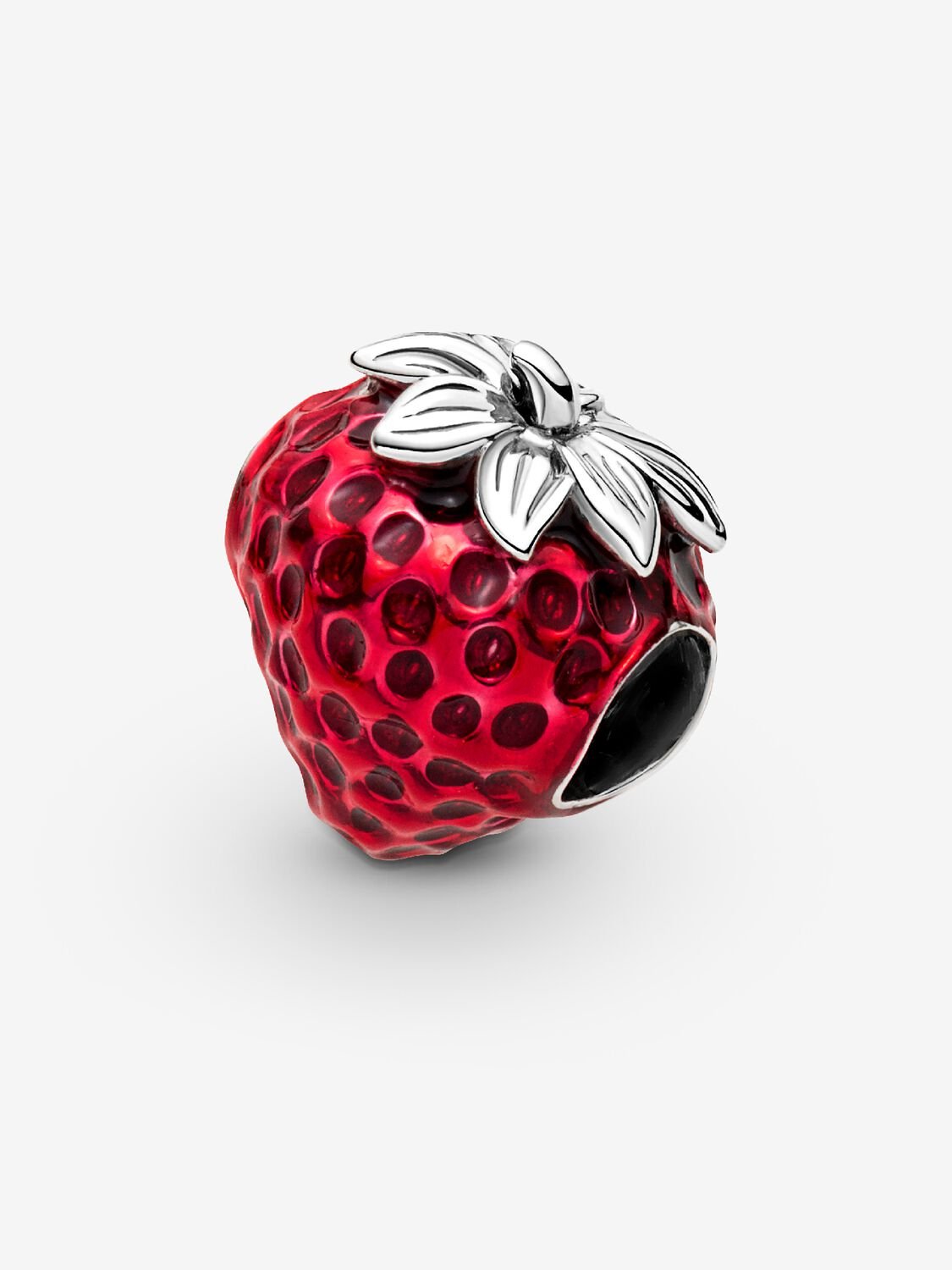 Pandora Seeded Strawberry Fruit Charm