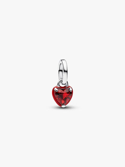 Red Chakra Heart Mini Dangle Charm