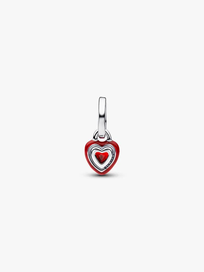 Red Chakra Heart Mini Dangle Charm