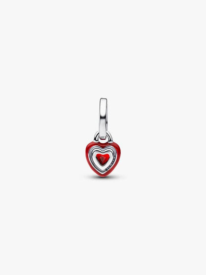 Red Chakra Heart Mini Dangle Charm