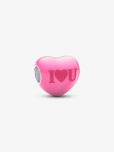 Pandora Color-changing Hidden Message Heart Charm