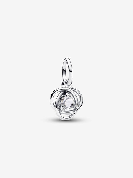Pandora Clear Eternity Circle Dangle Charm