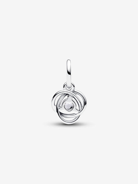 Pandora Clear Eternity Circle Dangle Charm