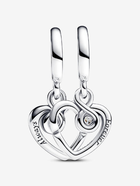 Pandora Forever & Always Splittable Dangle Charm