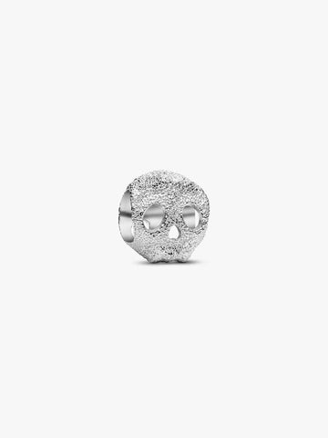 Pandora Textured Skull Mini Charm