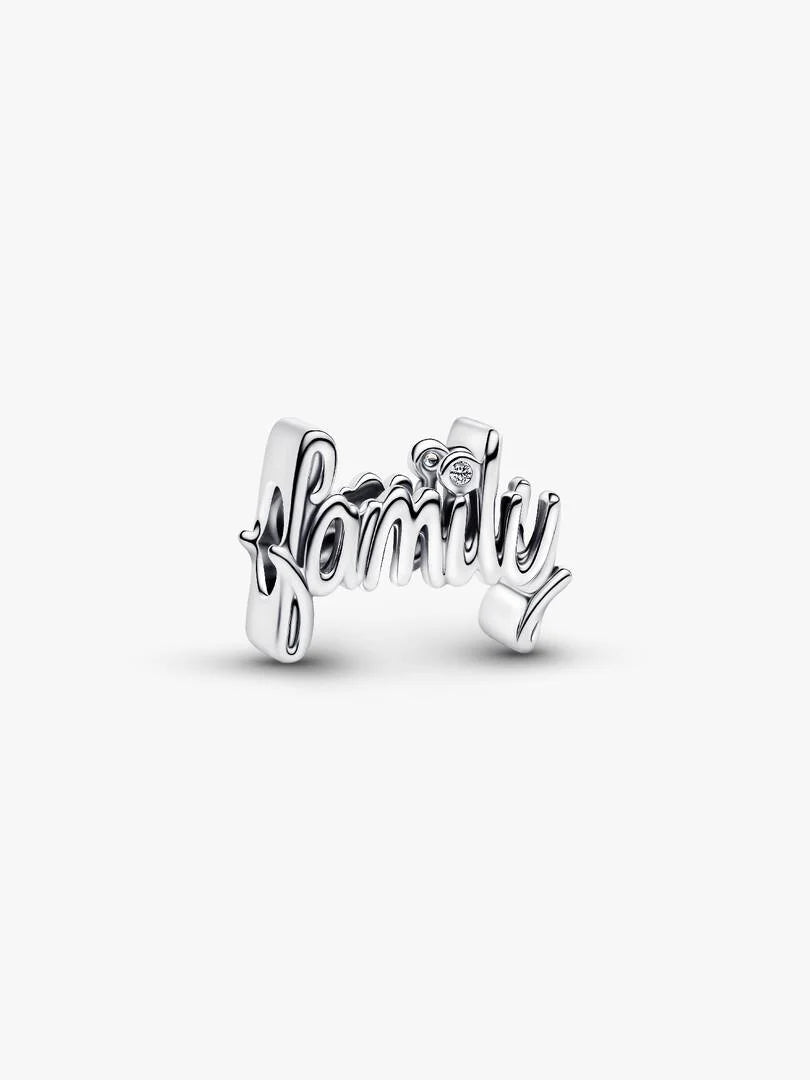 Pandora Handwritten Family Charm