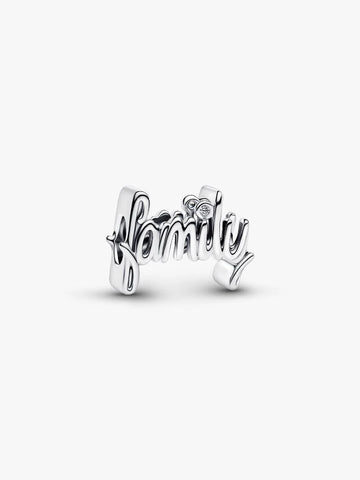 Pandora Handwritten Family Charm