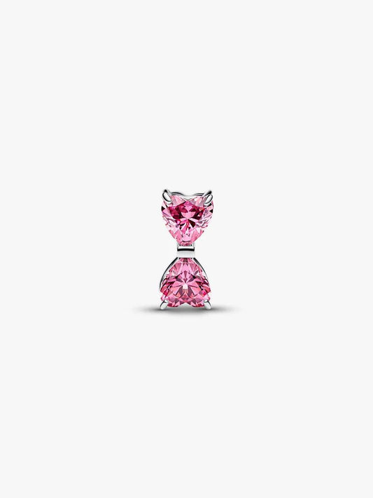 Pink Bow Charm