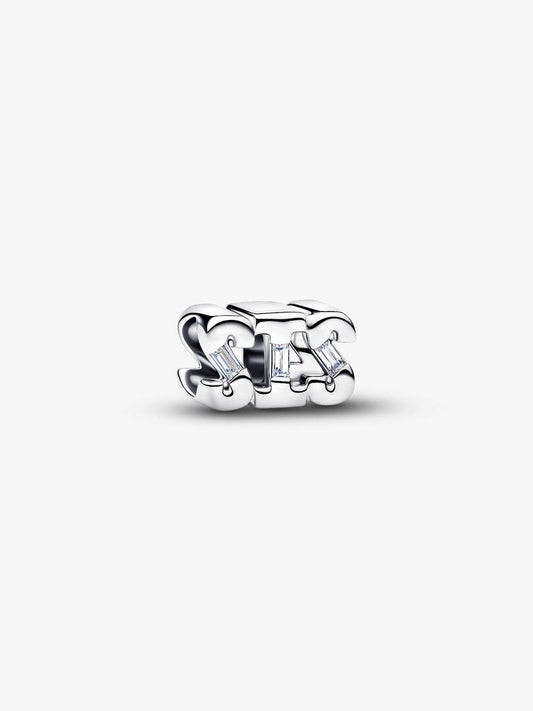 Chemical formula 'DyF3' on a white background