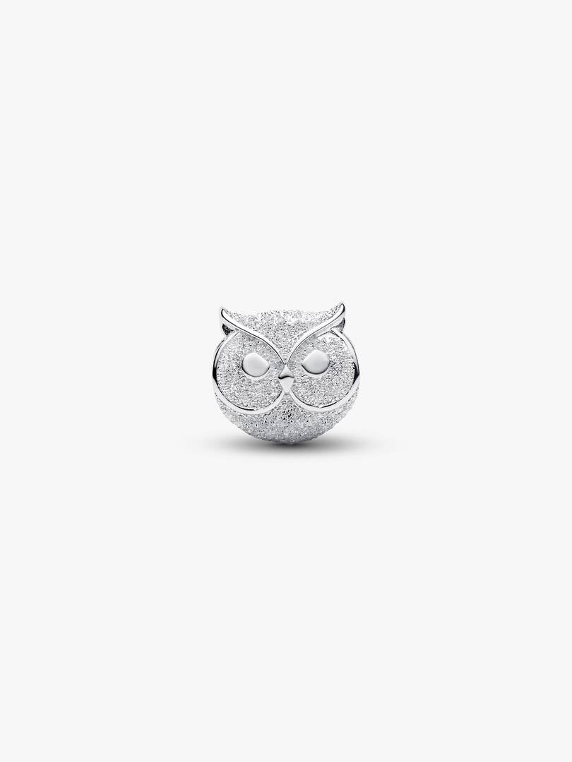 Textured Owl Mini Charm