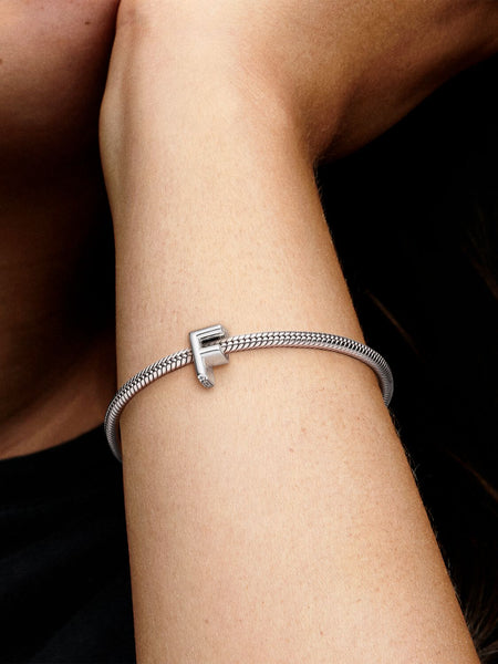 Pandora Letter F Alphabet Charm