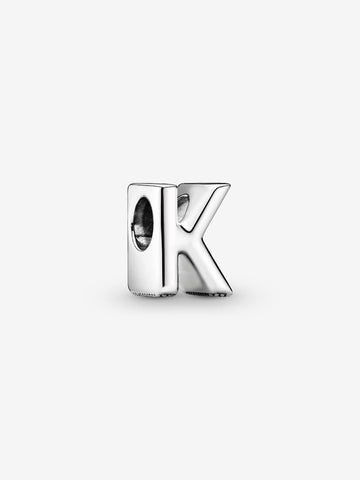 Pandora Letter K Alphabet Charm