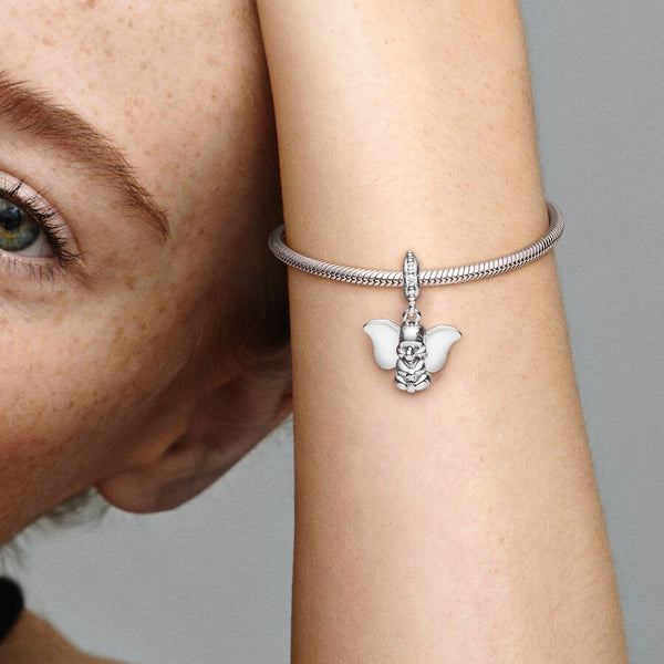 Pandora Disney Dumbo Silver Dangle Charm