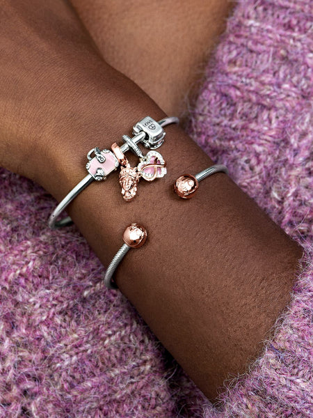 Pandora Pink Travel Bag Charm