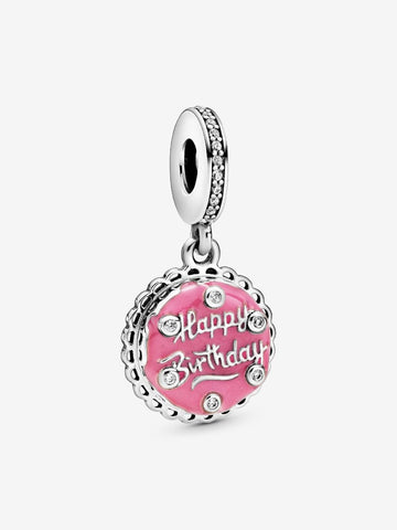 Pandora Pink Birthday Cake Dangle Charm
