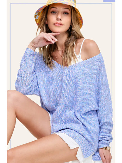 Textured Pullover Sweater